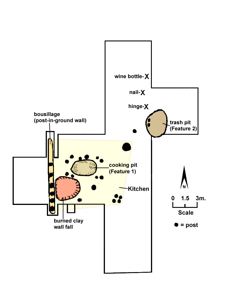 Plan of the Southeast House Complex excavation block