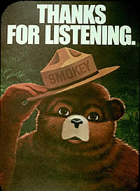 Image of Smokie the bear