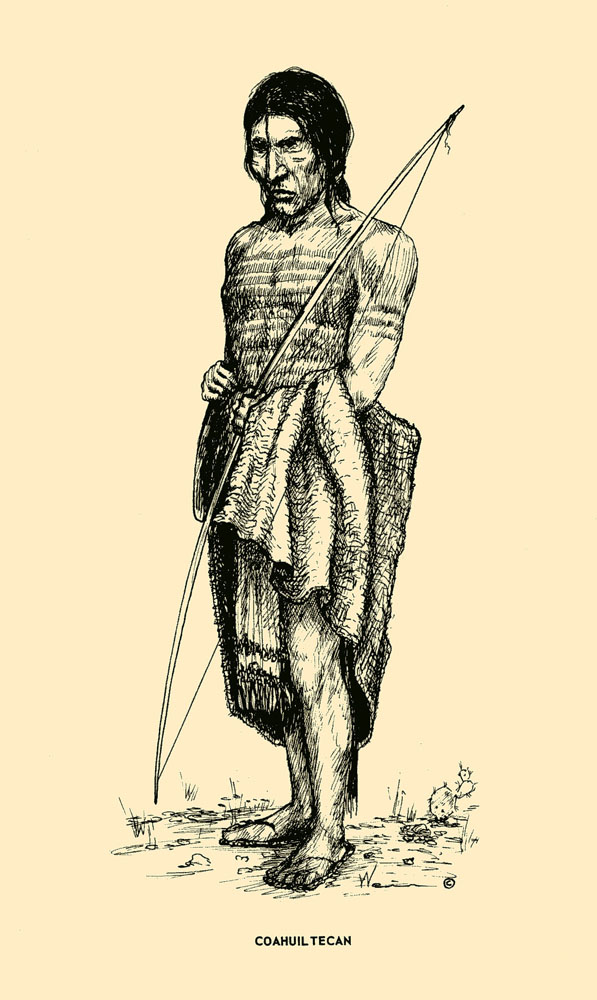 illustration of a Coahuiltecan