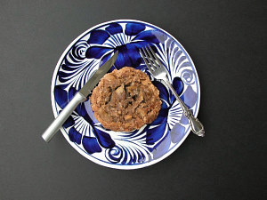 photo of baked, pounded, and dried lechuguilla cake