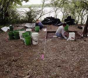 Image of beginning excavations.