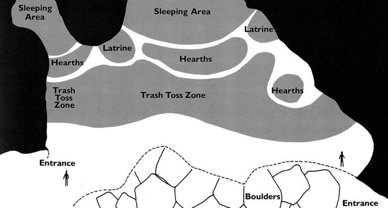 Hinds Cave floorplan