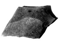 photo of small chert flake