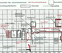 layout of the Jackson Mill