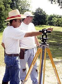 mapping the site