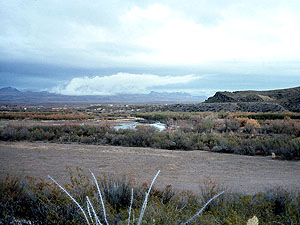 photo of the active floodplain