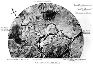 Aerial photograph of La Junta