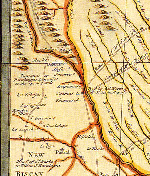 map by the English cartographer John Senex