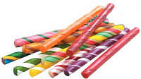 coloful candy sticks