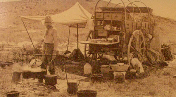 photo of a chuckwagon