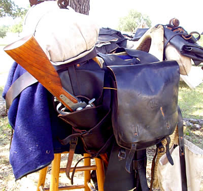 photo of soldier's gear