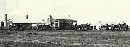 photo of Fort Griffin in the late 1870's