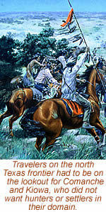 painting of Comanche Indians