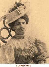 black and white photo of a woman in a big hat