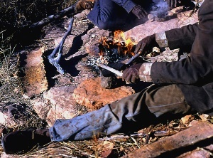 photo of an Australian aborigine