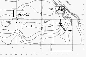 Image of 1975 view from across the Mitchell Ridge site.