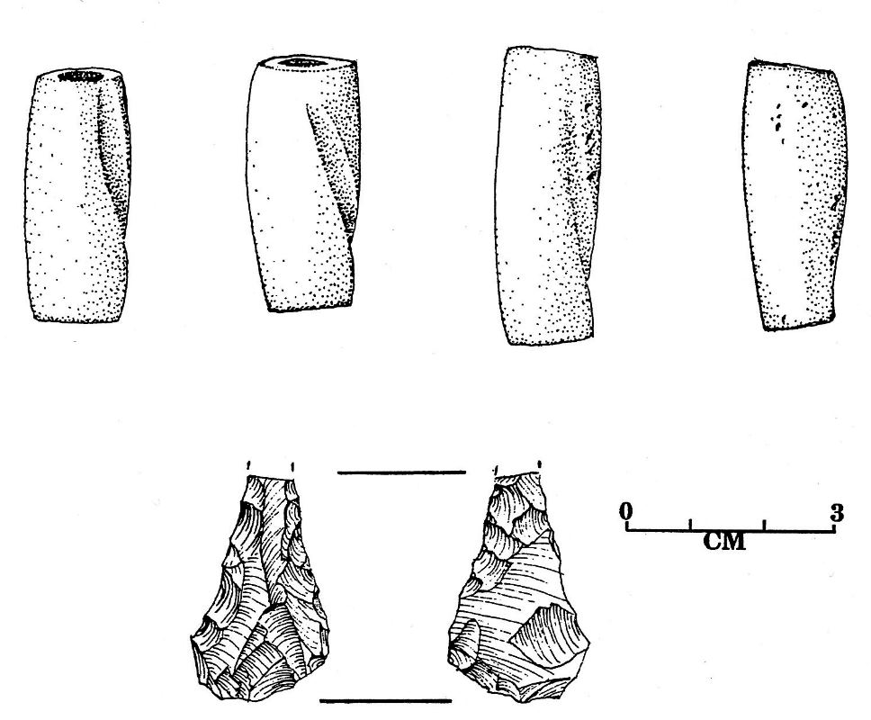 Image ofThe grave offerings from Burial 7.