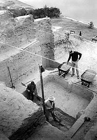 photo of excavations