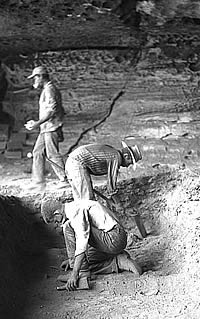 photo of excavations