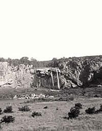 waterfall at Fall Creek