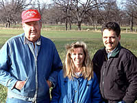 Judge Otis Lyckman, Kay Hindes, and Mark Wolf. 