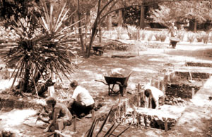 Excavation at the Alamo