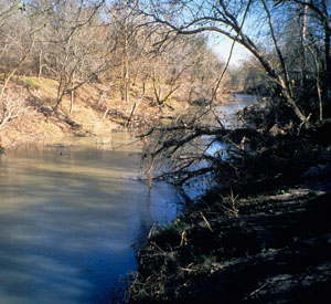 photo of a major drainage