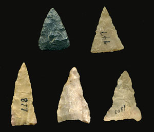 photo of fresno arrow points