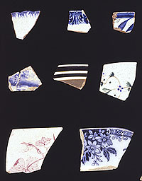 pottery fragments