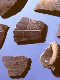 potsherds