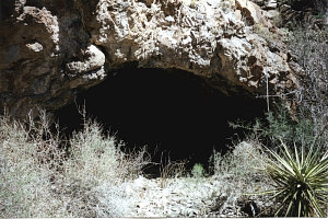 photo of the entrance to Potsherd Rockshelter