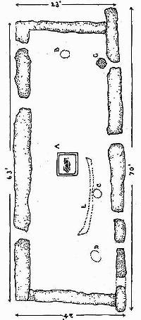 drawing of Gould Ruin