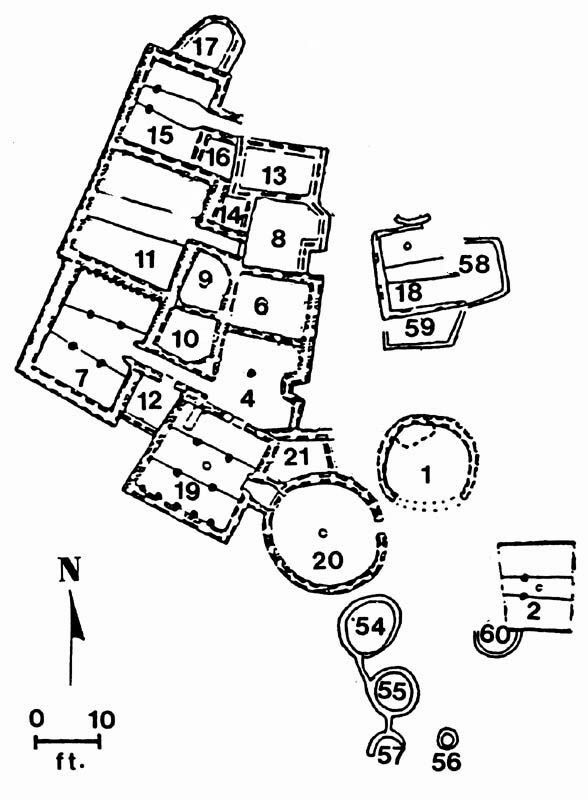 Composite map of Alibates Ruin 28.