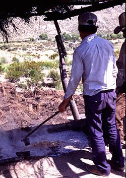 photo  of acid being added to boiling water